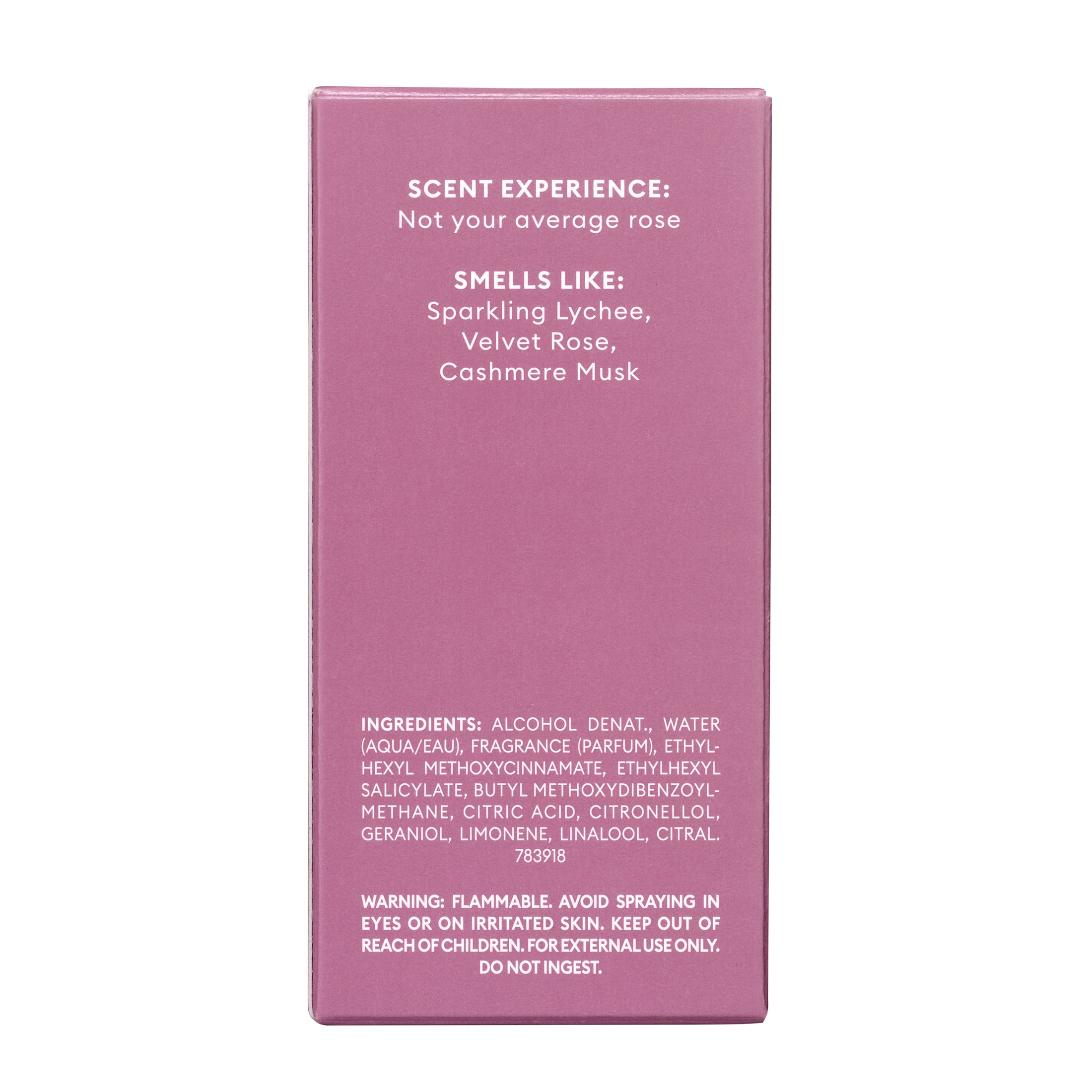 fine'ry. Women's Eau de Parfum - Rosa Lina