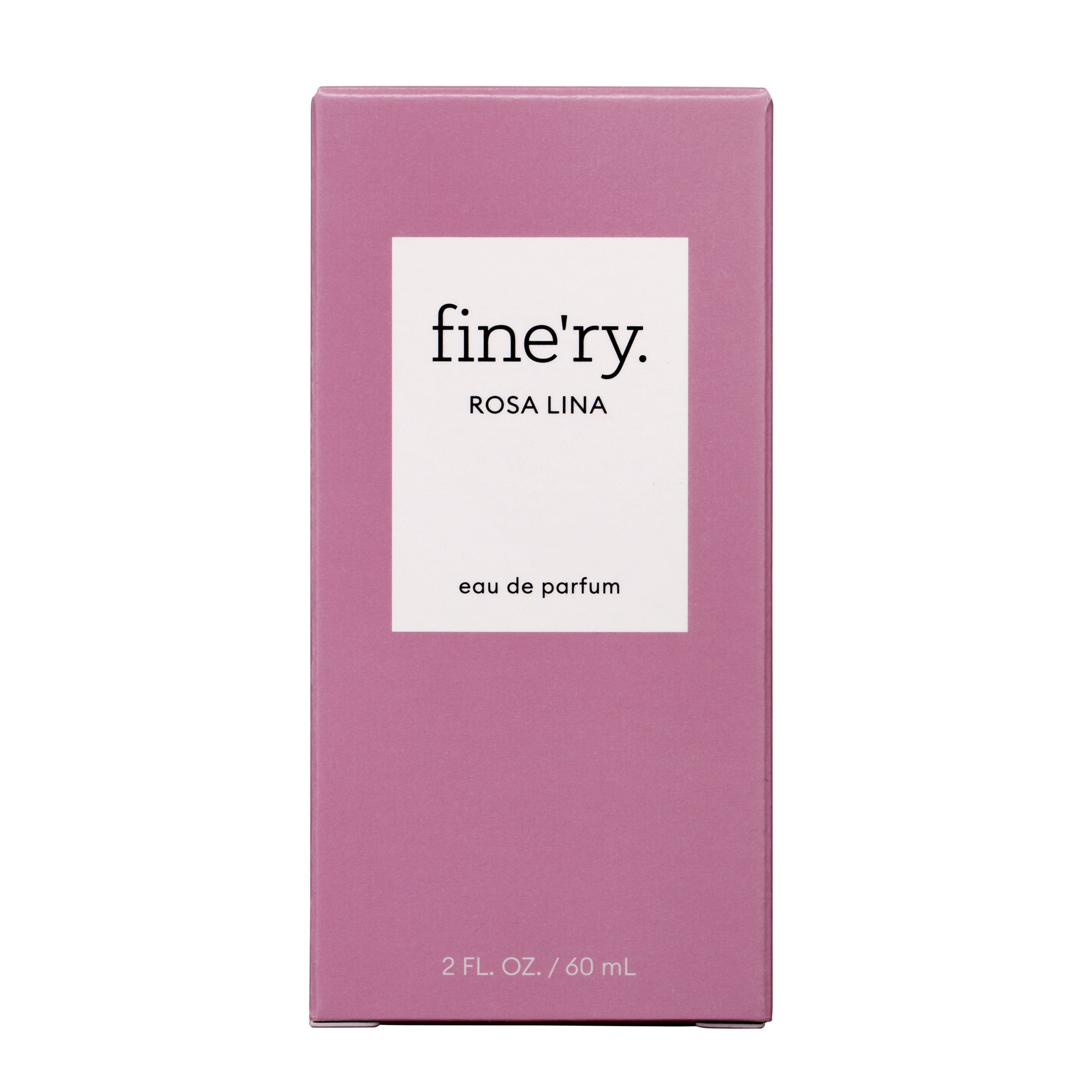 fine'ry. Women's Eau de Parfum - Rosa Lina