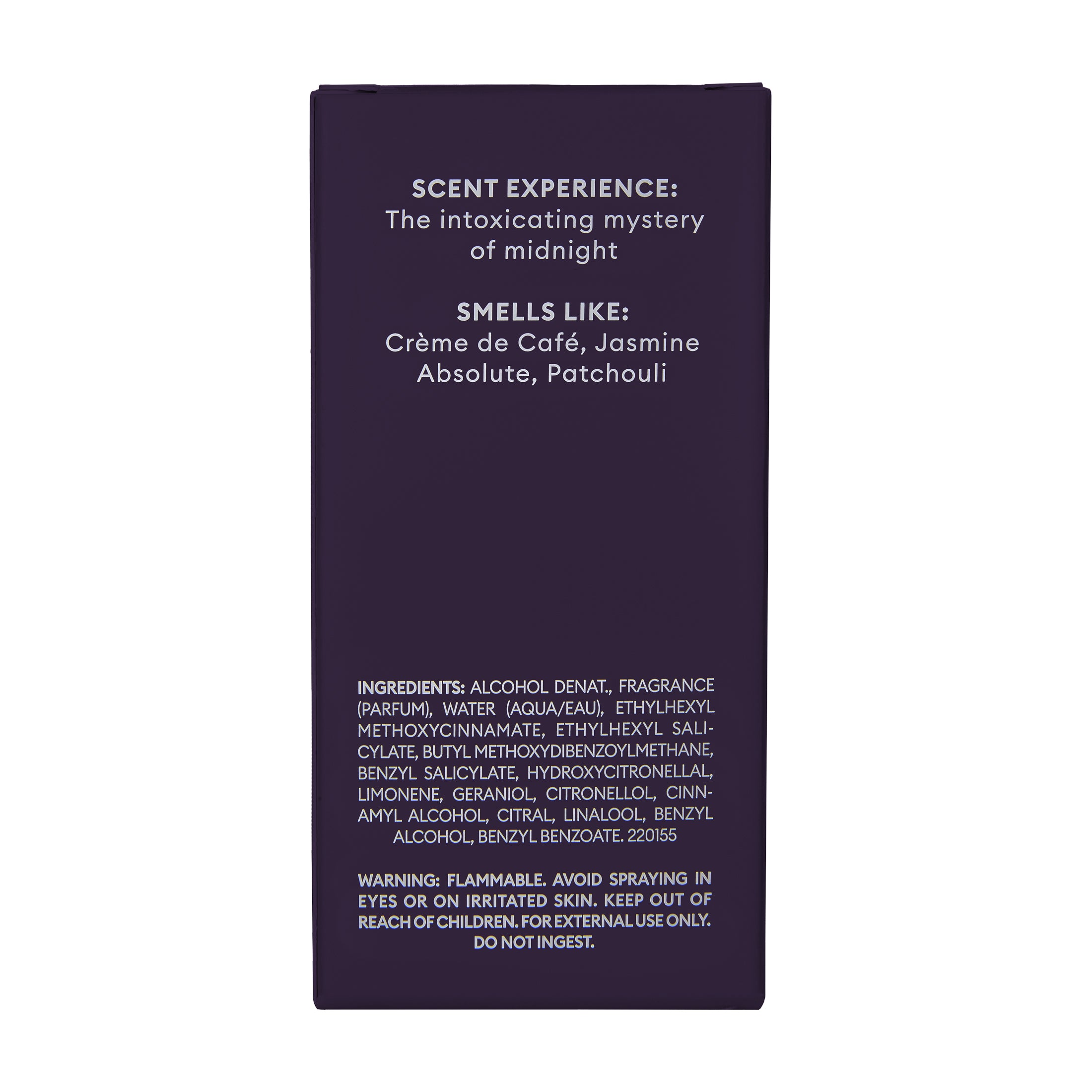 fine'ry. Women's Eau de Parfum - Midnight Café