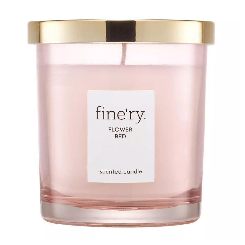 fine'ry. Flower Bed Candle